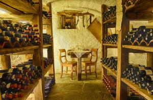 Agriturismo Baita De L'ALL的休息区