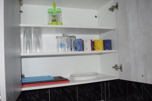 Kuchyňa alebo kuchynka v ubytovaní B&B La Caleta Zimmer 3