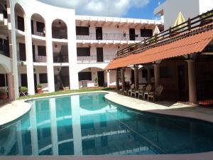 Bazén v ubytování Hotel Zaci nebo v jeho okolí