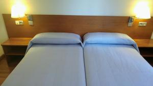 Postel nebo postele na pokoji v ubytování Hostal Prada Borges
