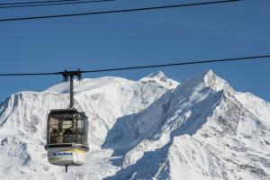 サン・ジェルヴェ・レ・バンにあるAmethysteの雪山前スキーリフト