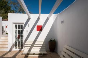 O edifício em que o apartamento se localiza