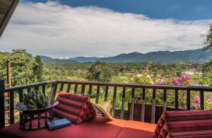 Landskap semula jadi dekat dengan resort