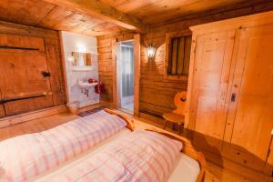 Postel nebo postele na pokoji v ubytování Ferienhaus Grubhof