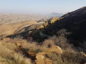 Paesaggio naturale nelle vicinanze dell'ostello