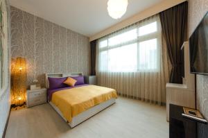 TV a/nebo společenská místnost v ubytování T. T. House