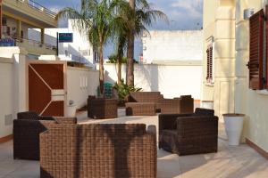 Posezení v ubytování Affittacamere Torre Lapillo