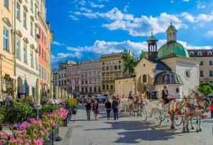 Goście zatrzymujący się w obiekcie GoldStar Luxury Old Town Krakow Apartment
