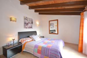 Кровать или кровати в номере Villa Victori