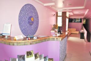 Lobby o reception area sa Pousada Aguas do Rio Pardo