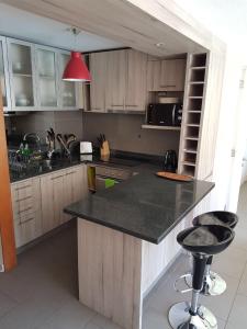 Køkken eller tekøkken på Departamento en Reñaca 2D-2B edificio Reñaca Park II