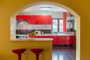 Kuchyň nebo kuchyňský kout v ubytování Casa Dixi