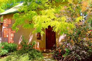 Um jardim em Casa Glebinias