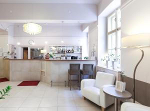 Nhà bếp/bếp nhỏ tại Unitas Hotel