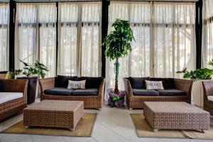 Posezení v ubytování Hotel Villa dei Gerani
