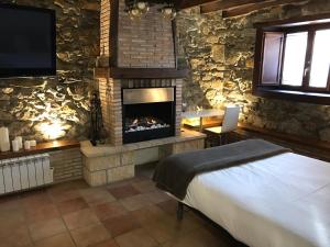 Cama o camas de una habitación en Urdaibai Etxea