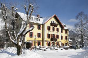 Hotel Gasthof Post v zimě