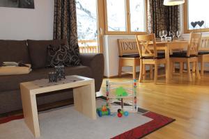 Posezení v ubytování Appartements Aurora