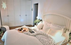 Postel nebo postele na pokoji v ubytování Apartment myhome Zagreb