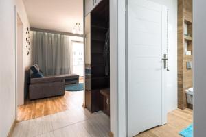 Część wypoczynkowa w obiekcie Apartament 48m w centrum Grójca