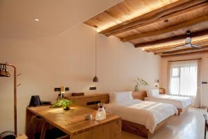 Postel nebo postele na pokoji v ubytování Leaf One Mogan + 48 fotografií