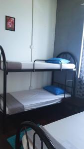 a dorm room with two bunk beds in it at GH Great Homes in Kuching