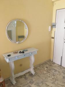 Een badkamer bij Casa Leda