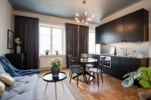 Dapur atau dapur kecil di Forenom Aparthotel Stockholm Bromma