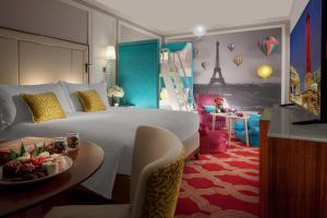 Istumisnurk majutusasutuses The Parisian Macao