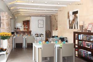 Knihovna v bed and breakfast