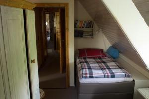 Postel nebo postele na pokoji v ubytování Ferienwohnung I "Westermühle"