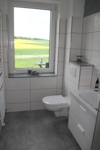 Een badkamer bij Landidylle