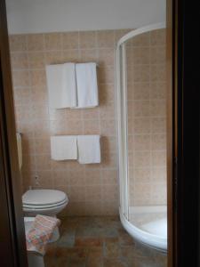 A bathroom at Agriturismo Taglio del Re