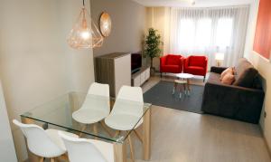 Posedenie v ubytovaní Apartamentos Real Lleida