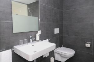 Ένα μπάνιο στο Hotel Traube Garni