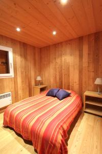 Chalet Barcelonnette客房内的一张或多张床位