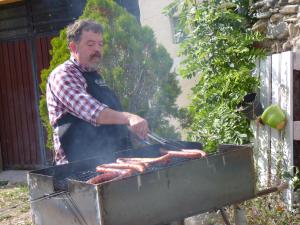 Sprzęt do grillowania in the country house
