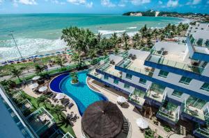 Swimming pool sa o malapit sa Coral Plaza Apart Hotel