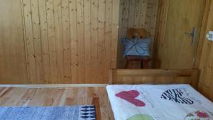 A bed or beds in a room at Chalet Bergmann