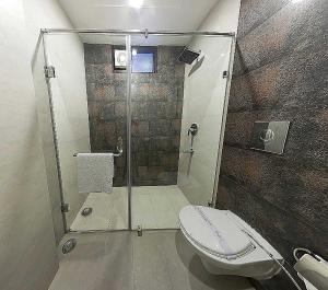 Koupelna v ubytování Hotel Sita International