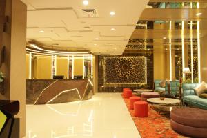 Ruang duduk di Hotel Daily Inn