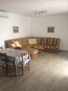 Posezení v ubytování Flanell Apartments