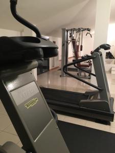 Fitness centrum a/nebo fitness zařízení v ubytování Hotel Tre Ville