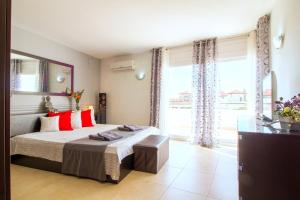 Posteľ alebo postele v izbe v ubytovaní LEON INMO Luxusvilla Coral - 10190