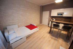 Postel nebo postele na pokoji v ubytování Planet Hostel