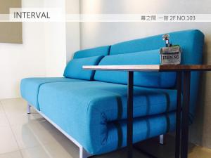 Uma área de estar em Interval