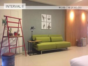Uma área de estar em Interval