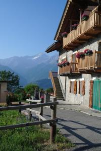 Nespecifikovaný výhled na hory nebo výhled na hory při pohledu z bed and breakfast