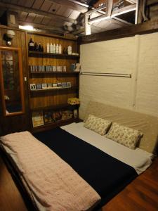 Postelja oz. postelje v sobi nastanitve Jiufen Aromatherapy B&B