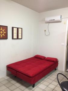 Voodi või voodid majutusasutuse Beira Mar da Pajuçara toas